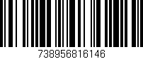 Código de barras (EAN, GTIN, SKU, ISBN): '738956816146'