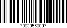 Código de barras (EAN, GTIN, SKU, ISBN): '73930568087'