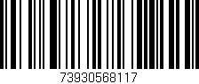Código de barras (EAN, GTIN, SKU, ISBN): '73930568117'