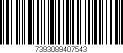 Código de barras (EAN, GTIN, SKU, ISBN): '7393089407543'