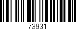 Código de barras (EAN, GTIN, SKU, ISBN): '73931'