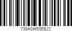 Código de barras (EAN, GTIN, SKU, ISBN): '7394048595622'