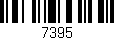 Código de barras (EAN, GTIN, SKU, ISBN): '7395'