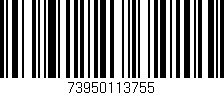 Código de barras (EAN, GTIN, SKU, ISBN): '73950113755'