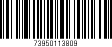 Código de barras (EAN, GTIN, SKU, ISBN): '73950113809'