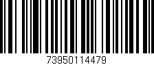 Código de barras (EAN, GTIN, SKU, ISBN): '73950114479'