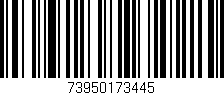 Código de barras (EAN, GTIN, SKU, ISBN): '73950173445'
