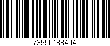 Código de barras (EAN, GTIN, SKU, ISBN): '73950188494'