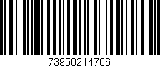 Código de barras (EAN, GTIN, SKU, ISBN): '73950214766'