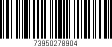 Código de barras (EAN, GTIN, SKU, ISBN): '73950278904'