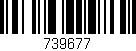 Código de barras (EAN, GTIN, SKU, ISBN): '739677'