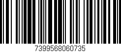 Código de barras (EAN, GTIN, SKU, ISBN): '7399568060735'