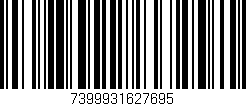 Código de barras (EAN, GTIN, SKU, ISBN): '7399931627695'