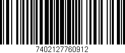 Código de barras (EAN, GTIN, SKU, ISBN): '7402127760912'