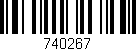 Código de barras (EAN, GTIN, SKU, ISBN): '740267'