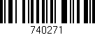 Código de barras (EAN, GTIN, SKU, ISBN): '740271'