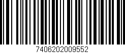 Código de barras (EAN, GTIN, SKU, ISBN): '7406202009552'