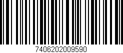 Código de barras (EAN, GTIN, SKU, ISBN): '7406202009590'