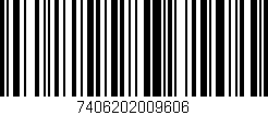 Código de barras (EAN, GTIN, SKU, ISBN): '7406202009606'