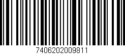 Código de barras (EAN, GTIN, SKU, ISBN): '7406202009811'