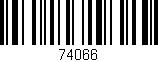 Código de barras (EAN, GTIN, SKU, ISBN): '74066'