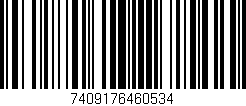 Código de barras (EAN, GTIN, SKU, ISBN): '7409176460534'