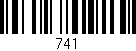 Código de barras (EAN, GTIN, SKU, ISBN): '741'
