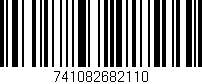 Código de barras (EAN, GTIN, SKU, ISBN): '741082682110'