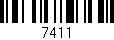 Código de barras (EAN, GTIN, SKU, ISBN): '7411'