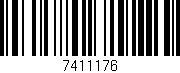 Código de barras (EAN, GTIN, SKU, ISBN): '7411176'