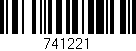Código de barras (EAN, GTIN, SKU, ISBN): '741221'