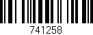 Código de barras (EAN, GTIN, SKU, ISBN): '741258'