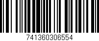 Código de barras (EAN, GTIN, SKU, ISBN): '741360306554'