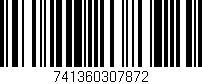 Código de barras (EAN, GTIN, SKU, ISBN): '741360307872'