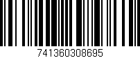 Código de barras (EAN, GTIN, SKU, ISBN): '741360308695'