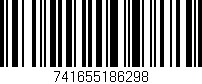 Código de barras (EAN, GTIN, SKU, ISBN): '741655186298'