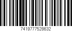 Código de barras (EAN, GTIN, SKU, ISBN): '7419777528632'