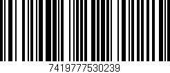 Código de barras (EAN, GTIN, SKU, ISBN): '7419777530239'