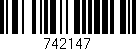 Código de barras (EAN, GTIN, SKU, ISBN): '742147'