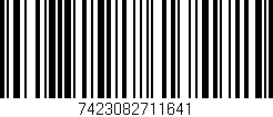 Código de barras (EAN, GTIN, SKU, ISBN): '7423082711641'