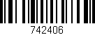 Código de barras (EAN, GTIN, SKU, ISBN): '742406'