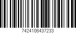 Código de barras (EAN, GTIN, SKU, ISBN): '7424106437233'