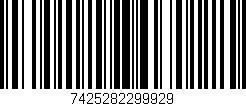 Código de barras (EAN, GTIN, SKU, ISBN): '7425282299929'