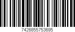 Código de barras (EAN, GTIN, SKU, ISBN): '7426855753695'