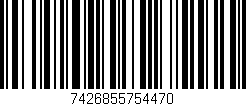 Código de barras (EAN, GTIN, SKU, ISBN): '7426855754470'