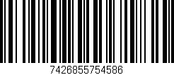 Código de barras (EAN, GTIN, SKU, ISBN): '7426855754586'