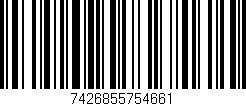 Código de barras (EAN, GTIN, SKU, ISBN): '7426855754661'