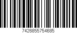 Código de barras (EAN, GTIN, SKU, ISBN): '7426855754685'