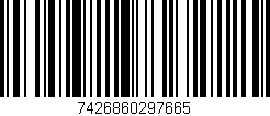 Código de barras (EAN, GTIN, SKU, ISBN): '7426860297665'
