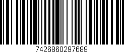 Código de barras (EAN, GTIN, SKU, ISBN): '7426860297689'